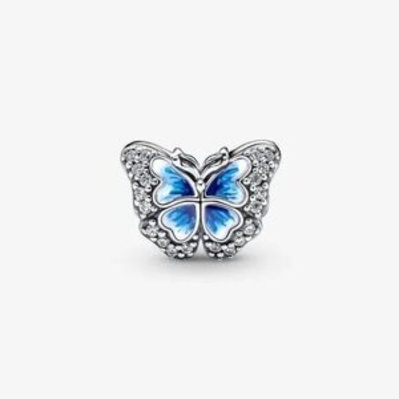 Blue Butterfly Charm - Picture 2 of 5
